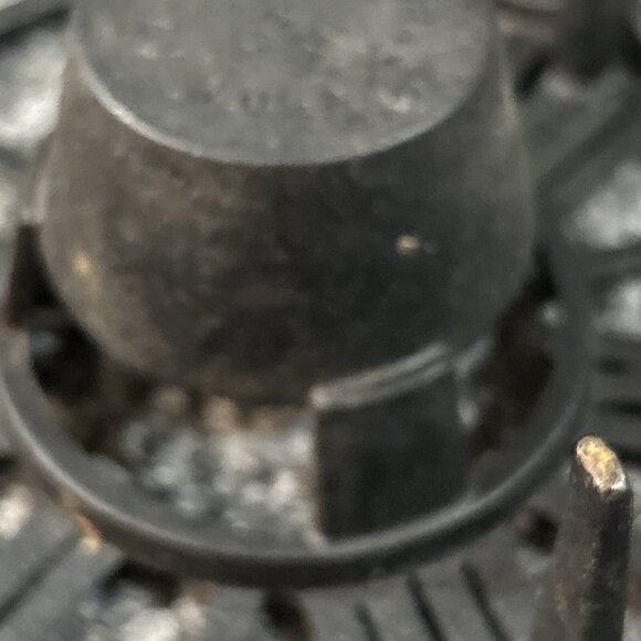 (2) Vtg Cast Iron Candle Holder Pyrex Other Black Legs Stand - Picture 14 of 14